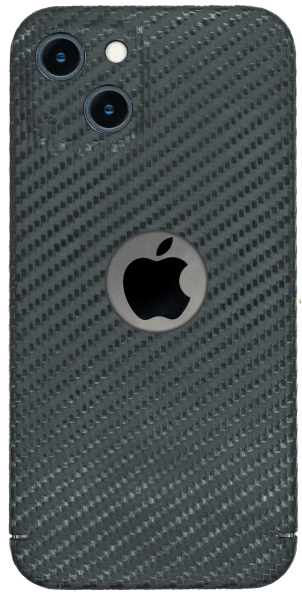 Carbon Cover iPhone 13 Mini con Logowindow